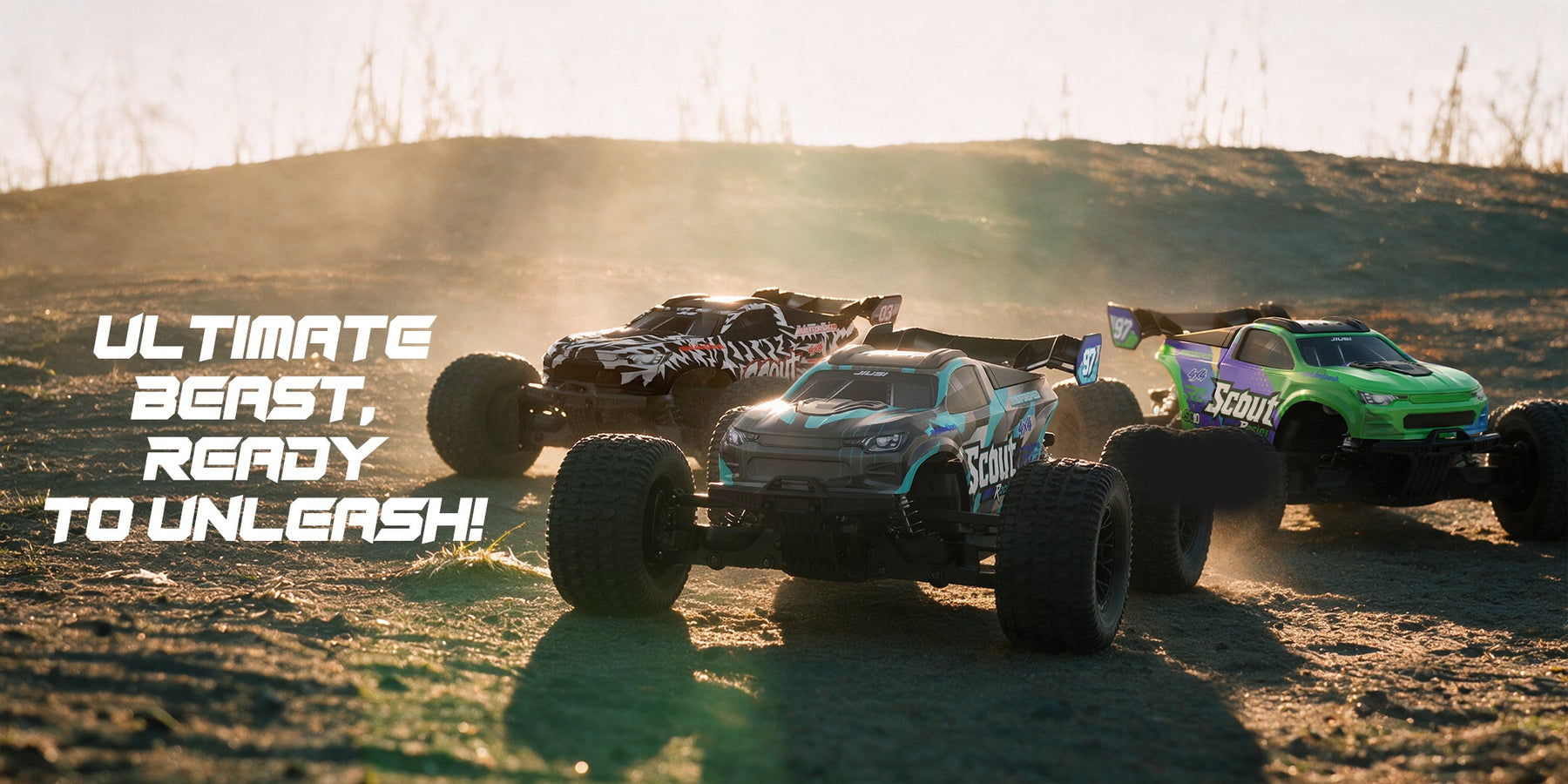 Unleash 50+ MPH Fury: Why the JIUSI SC10 1/10 RC Monster Truck is an Off-Road Beast