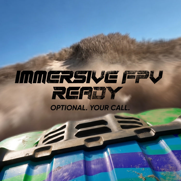 JIUSI SC10 1/10 RC Monster Truck - 50+mph Brushless 4WD Waterproof with 3S Battery RTR-1 Battery