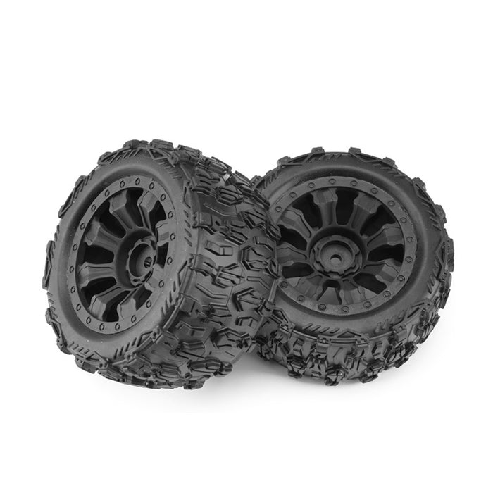 JIUSI Monster Truck Tire Set for PT14R MT14R (2PCS)