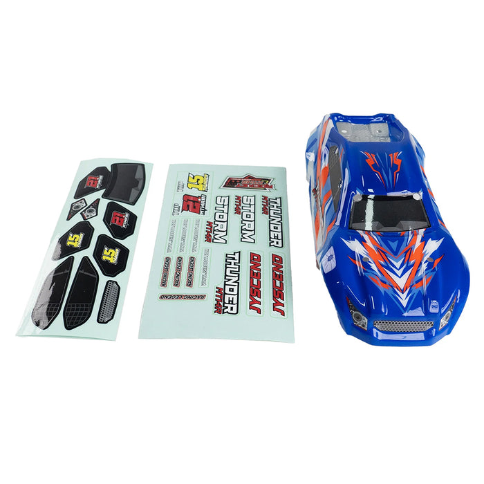 JIUSI Car Body Blue/White/Orange with Stickers for MT14R