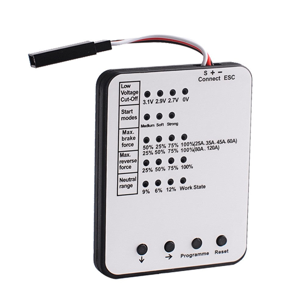 JIUSI MT14R | PT14R | WB12PRO: Tarjeta de programación ESC, código 8464