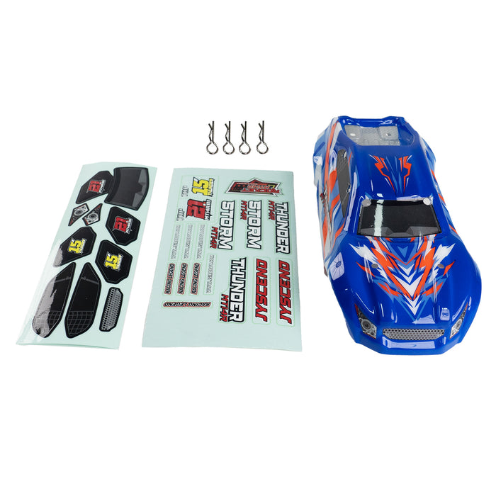 JIUSI Car Body Blue/White/Orange with Stickers for MT14R