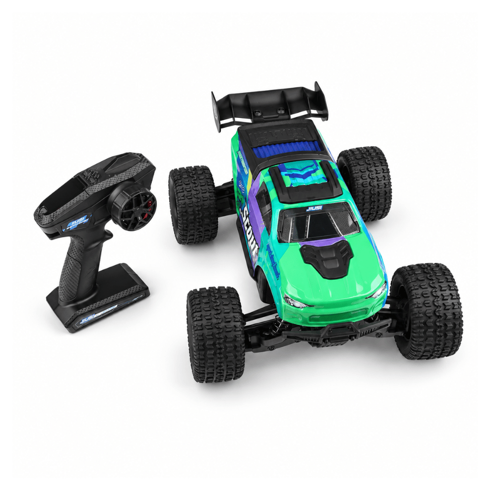 ✨JIUSI SC10 スタンダード 1/10 RCモンスタートラック - 新シリーズ登場 - 約80km/h超 ブラシレス 4WD 防水仕様 3Sバッテリー付き