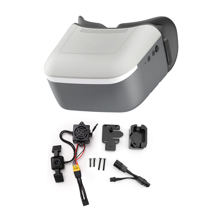 JIUSI SC10 FPV Kit ( HD FPV Goggles, FPV Camera Kit, Green Car Body  ）