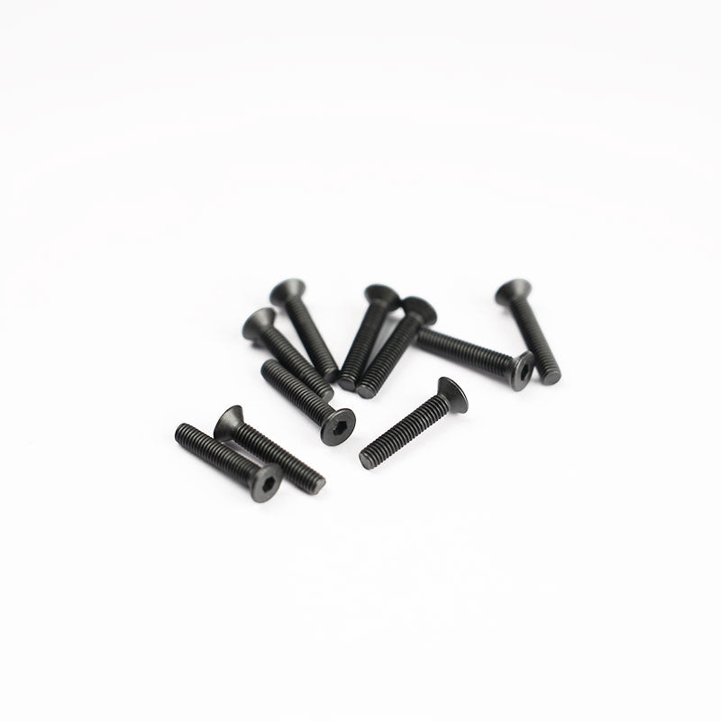 JIUSI SC10 M3x16mm Flat Head Screw