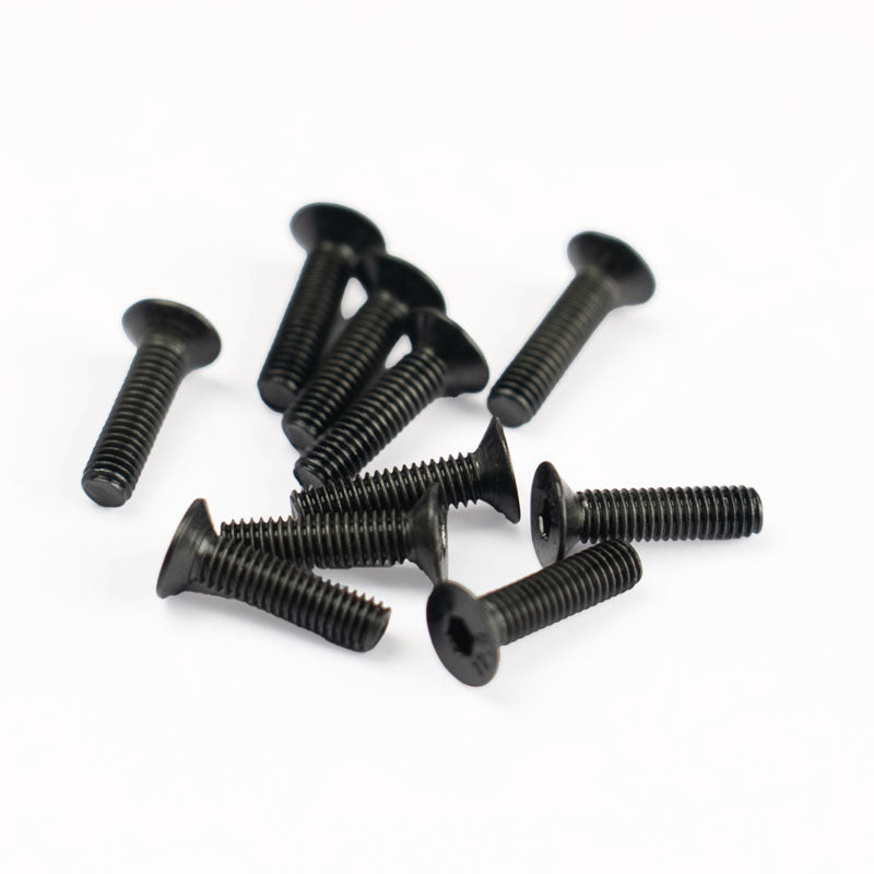 JIUSI SC10 M3x12mm Flat Head Screw