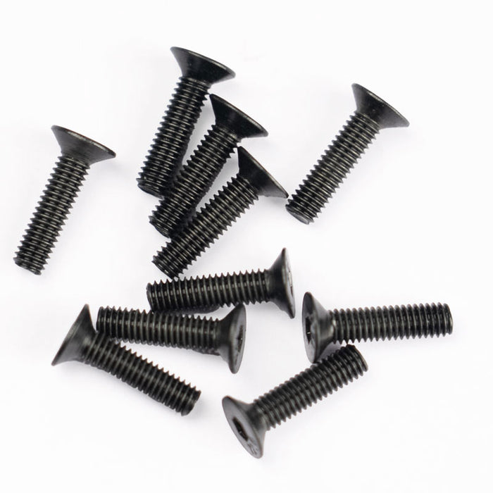JIUSI M3x12mm Flat Head Screw for SC10