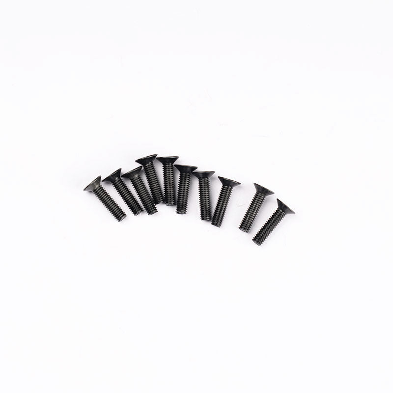 JIUSI SC10 M3x12mm Flat Head Screw