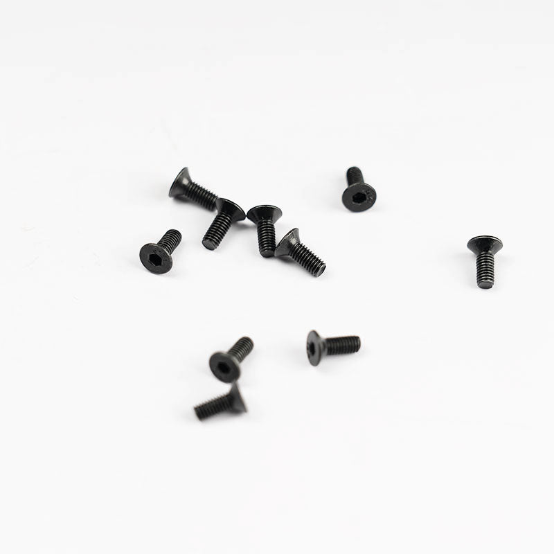 JIUSI SC10 M3x8mm Flat Head Screw