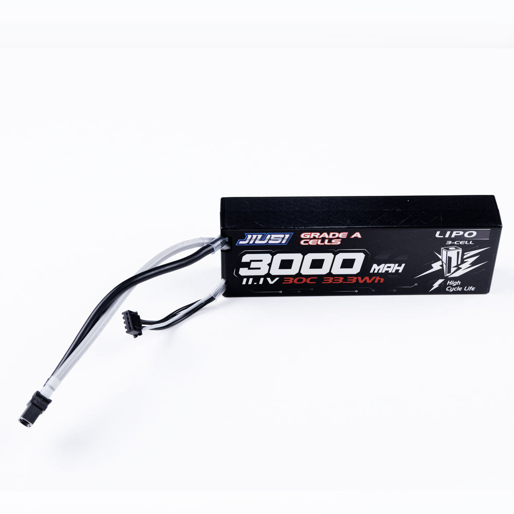 JIUSI SC10 3000mAh 3S1P Black Hardcase LiPo Battery
