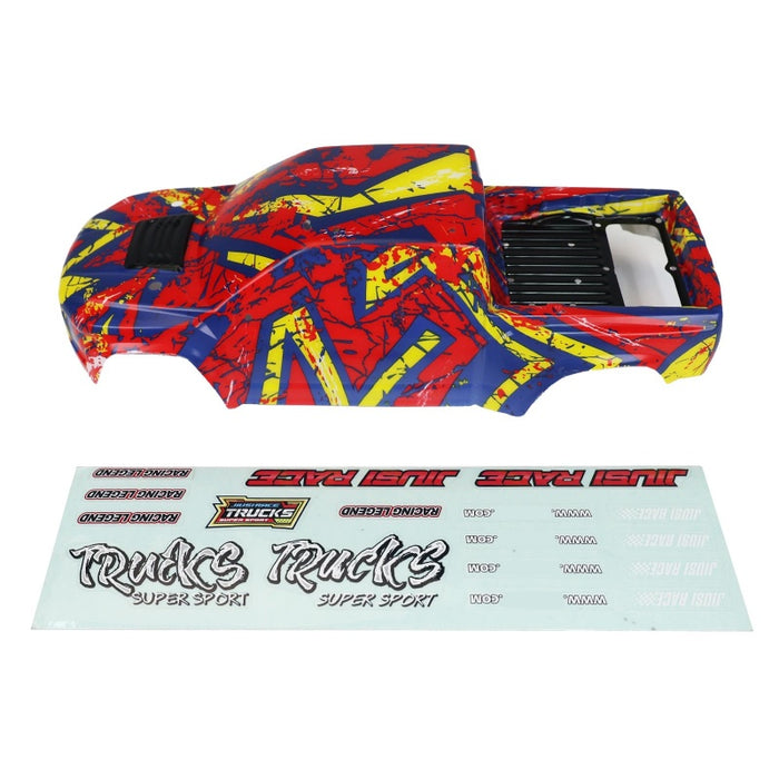 JIUSI Car Body Red with Decals for PT14R