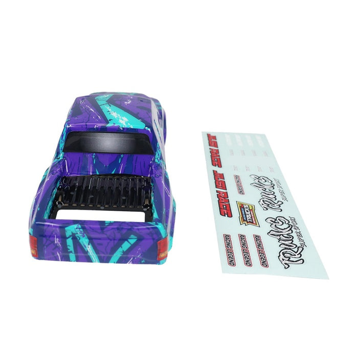 JIUSI PC Car Body Purple with Decals for PT14R