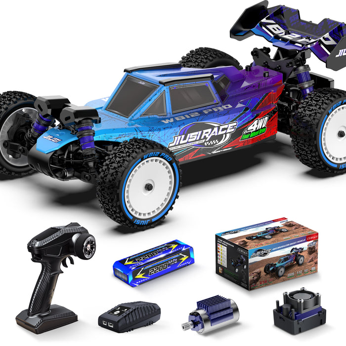 JIUSI WB12-PRO 1/12 RC Car - 50mph Brushless 4WD Off-Road Truck 3S Battery RTR-1 battery